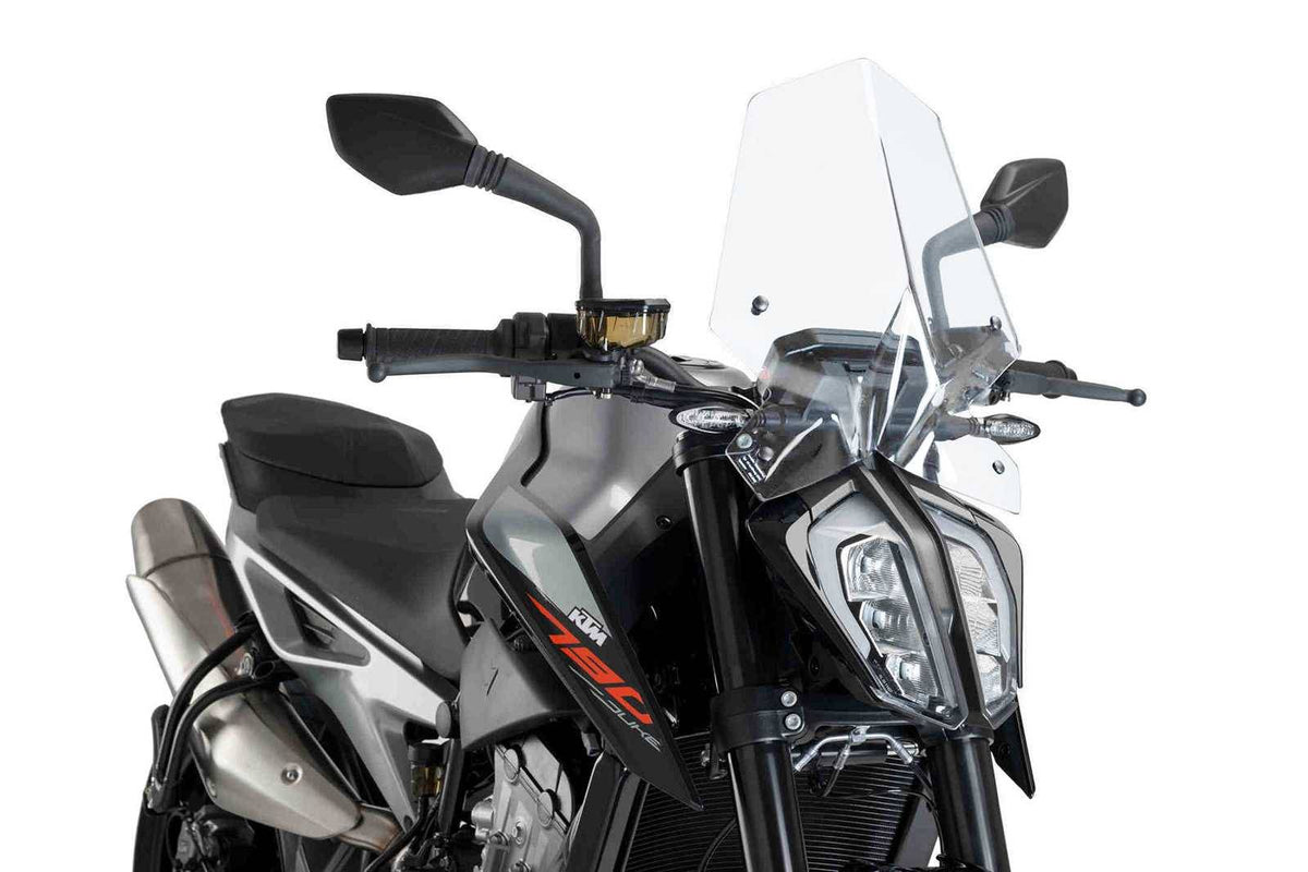 PUIG CUPOLINO NAKED N.G. SPORT PER KTM 890 R DUKE 20-24 TRASPARENTE