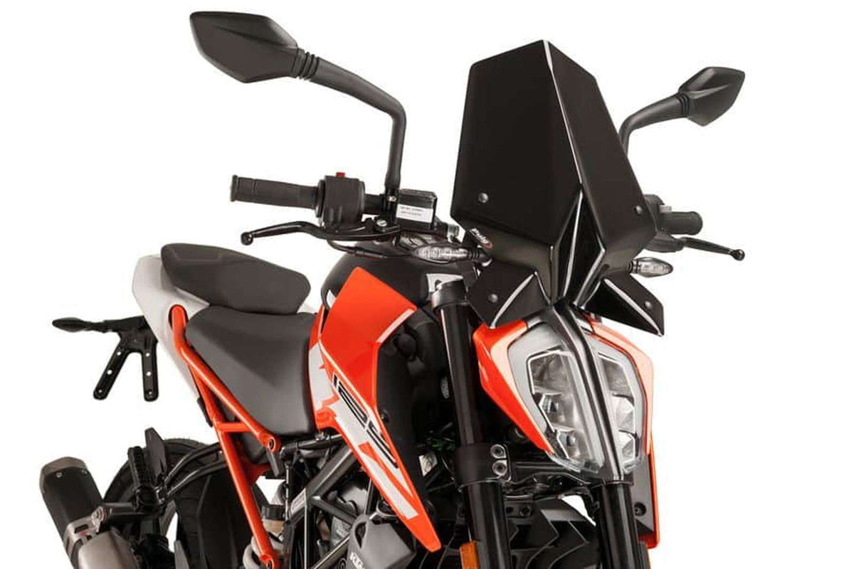PUIG CUPOLINO NAKED N.G. SPORT PER KTM 390 DUKE 17-20 NERO