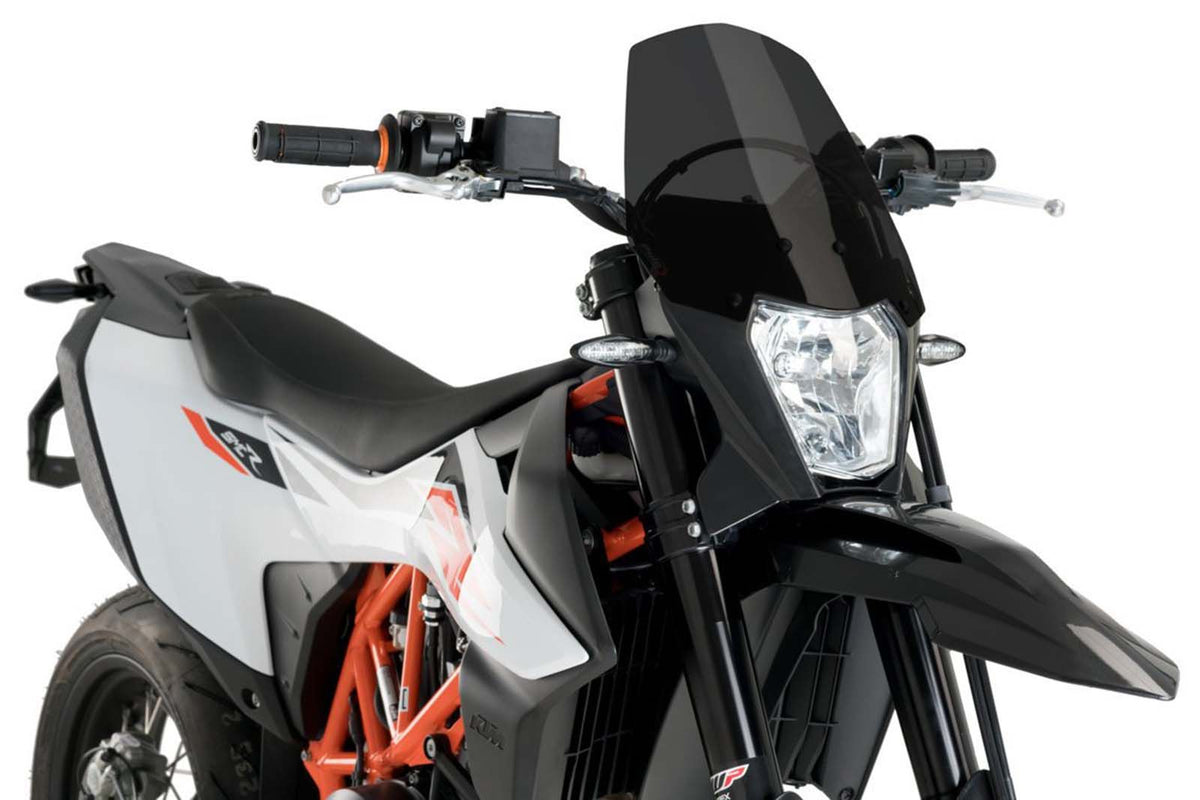 PUIG CUPOLINO NAKED N.G. SPORT PER KTM 690 ENDURO R 21-25 FUME SCURO