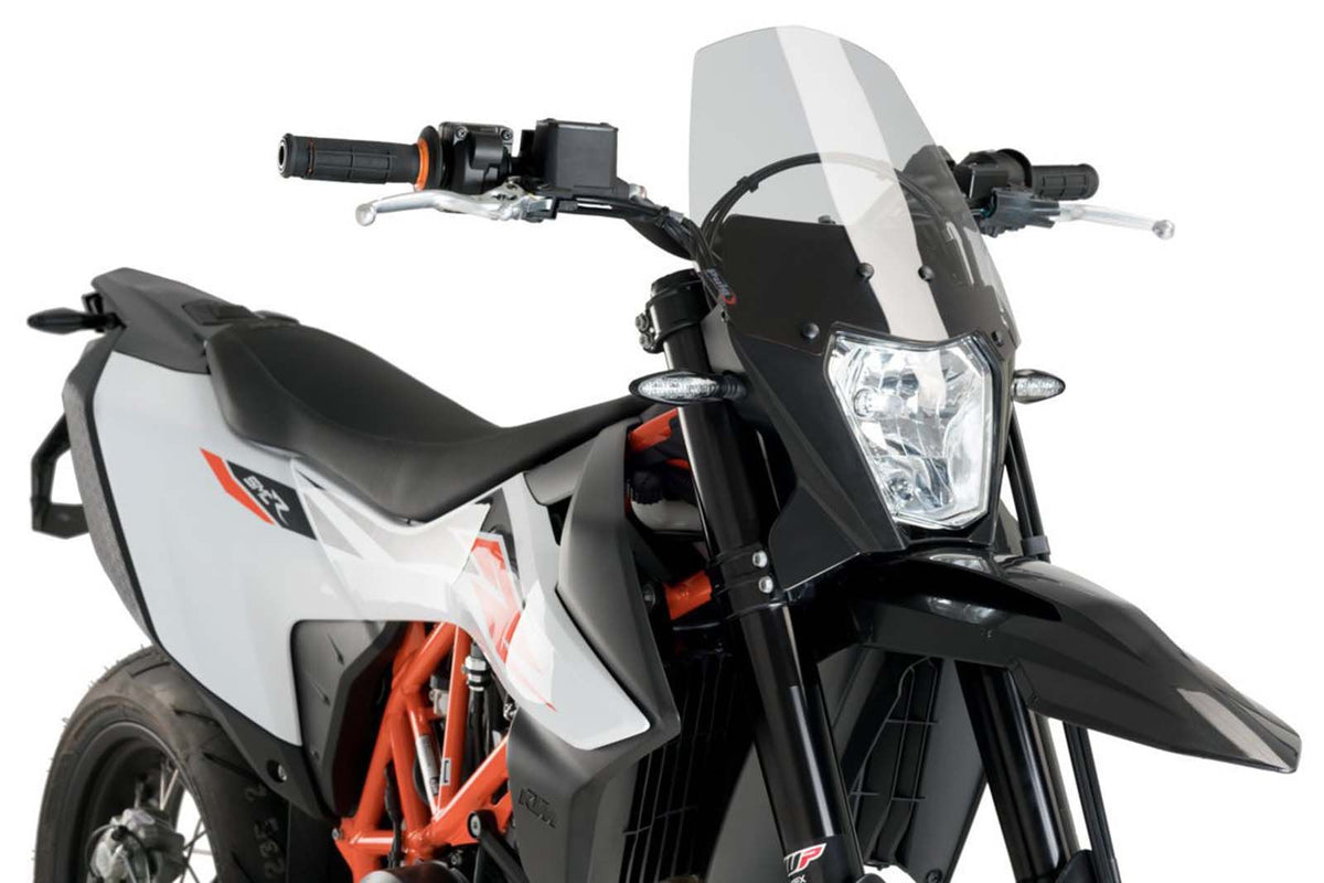 PUIG CUPOLINO NAKED N.G. SPORT PER KTM 690 SMC R 19-20 FUME CHIARO