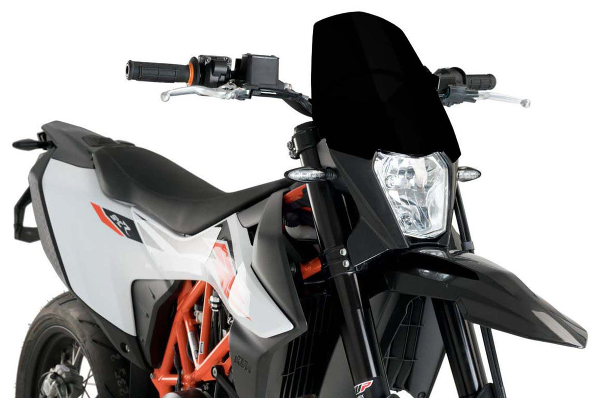 PUIG CUPOLINO NAKED N.G. SPORT PER KTM 690 SMC R 19-20 NERO
