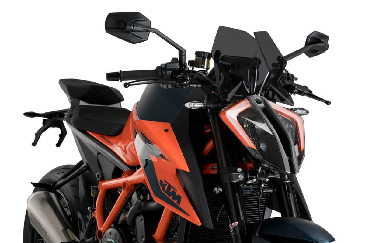 PUIG CUPOLINO NAKED N.G. SPORT PER KTM 1290 SUPERDUKE R EVO 22-23 FUME SCURO