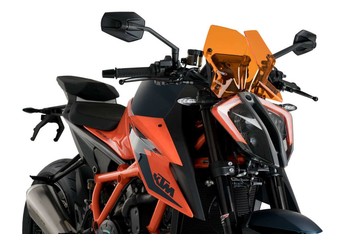 PUIG CUPOLINO NAKED N.G. SPORT PER KTM 1290 SUPERDUKE RR 22-24 ARANCIONE