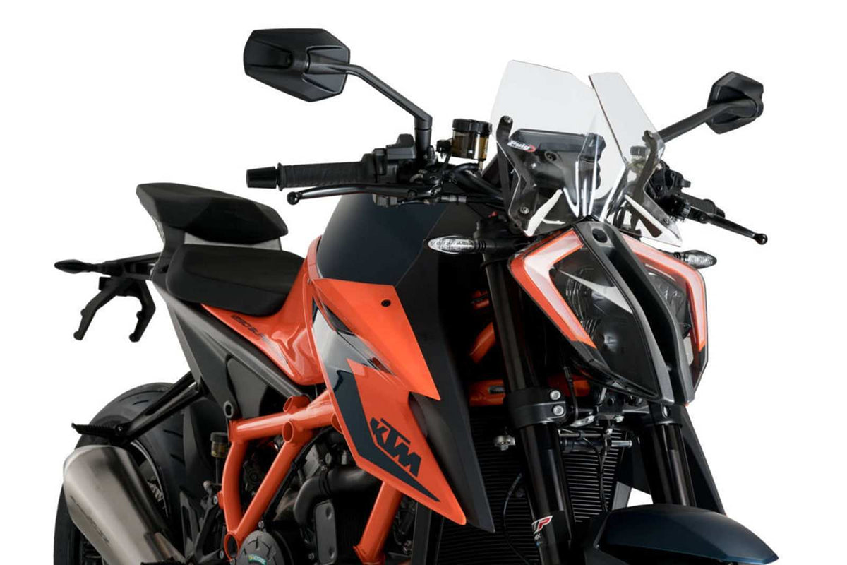 PUIG CUPOLINO NAKED N.G. SPORT PER KTM 1290 SUPERDUKE RR 22-24 TRASPARENTE