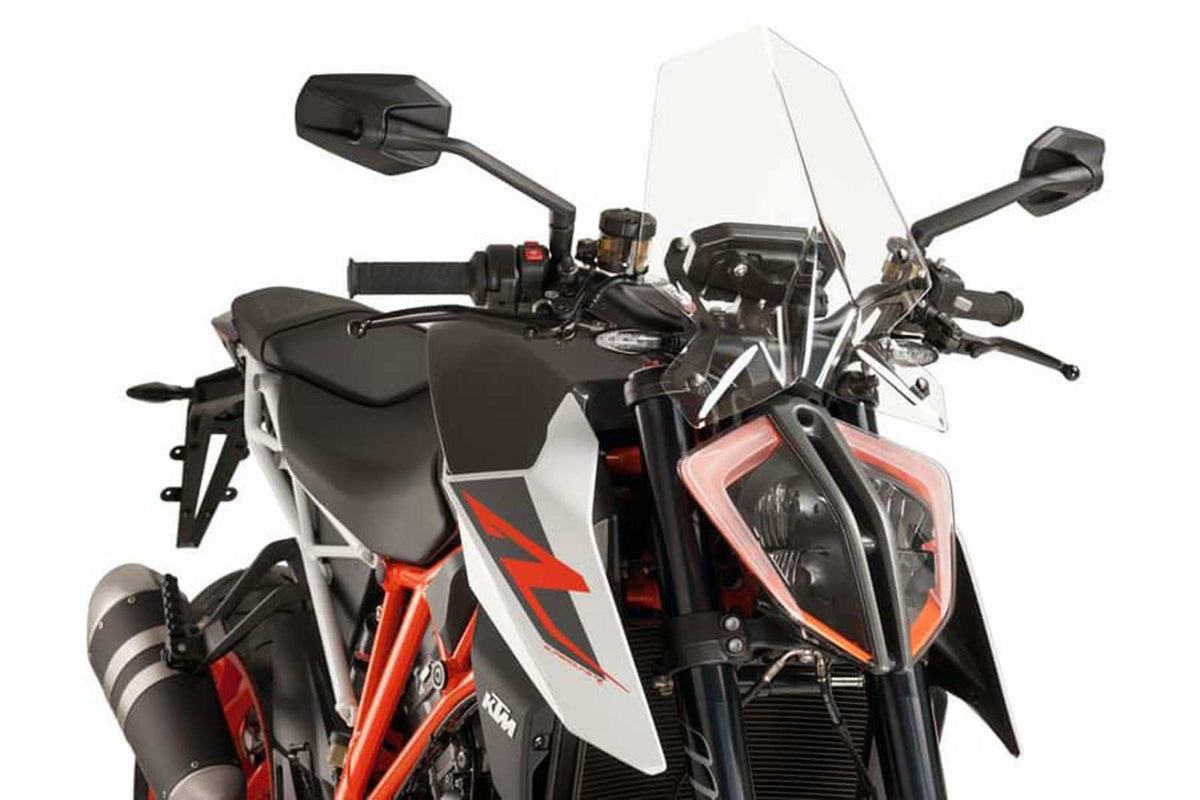 PUIG CUPOLINO NAKED N.G. SPORT PER KTM 1290 SUPERDUKE R 17-18 TRASPARENTE