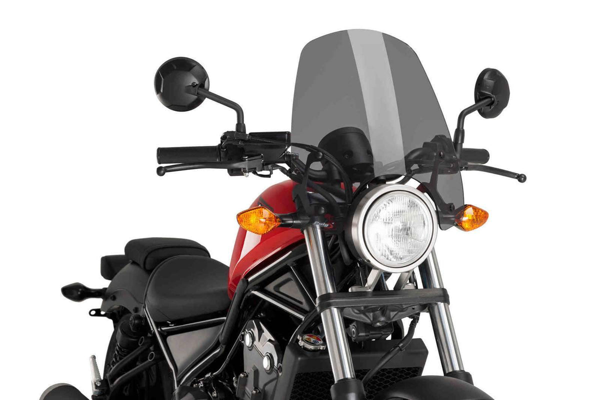 PUIG CUPOLINO NAKED N.G. TOURING PER HONDA CMX500 REBEL 2025 FUME SCURO