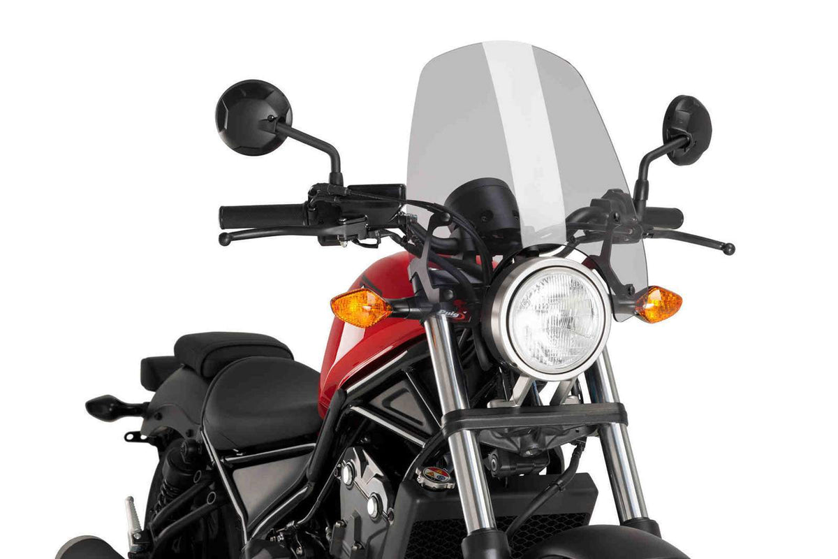 PUIG CUPOLINO NAKED N.G. TOURING PER HONDA CMX500 REBEL 2025 FUME CHIARO