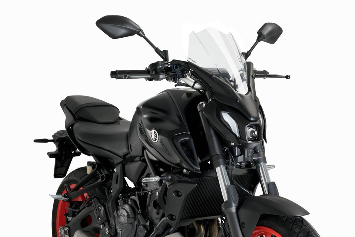 PUIG CUPOLINO NAKED N.G. TOURING PER YAMAHA MT-07 PURE 23-24 TRASPARENTE