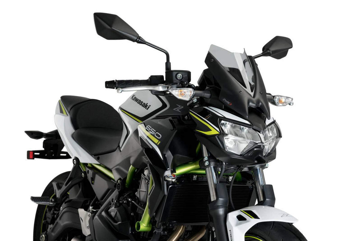PUIG CUPOLINO NAKED N.G. SPORT PER KAWASAKI Z650 20-24 FUME CHIARO
