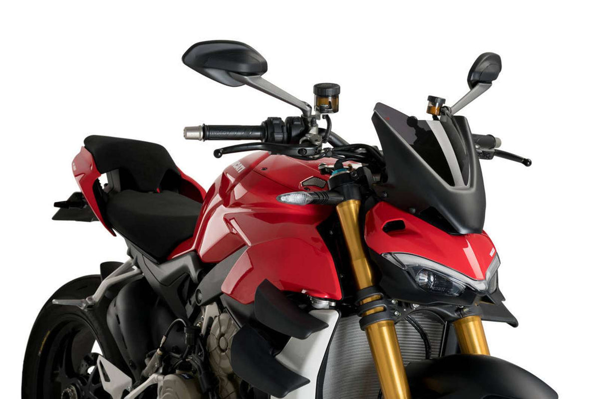 PUIG CUPOLINO NAKED N.G. SPORT PER DUCATI STREETFIGHTER V4 S 20-22 FUME SCURO