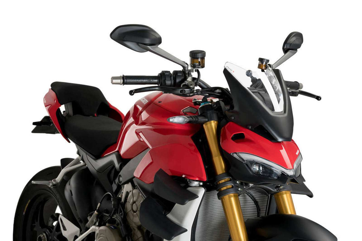 PUIG CUPOLINO NAKED N.G. SPORT PER DUCATI STREETFIGHTER V4 S 20-22 TRASPARENTE