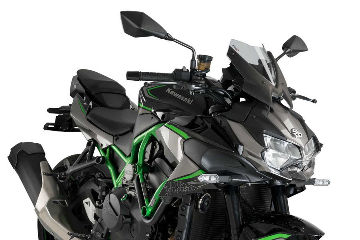 PUIG CUPOLINO NAKED N.G. SPORT PER KAWASAKI Z H2 SE 21-25 FUME CHIARO