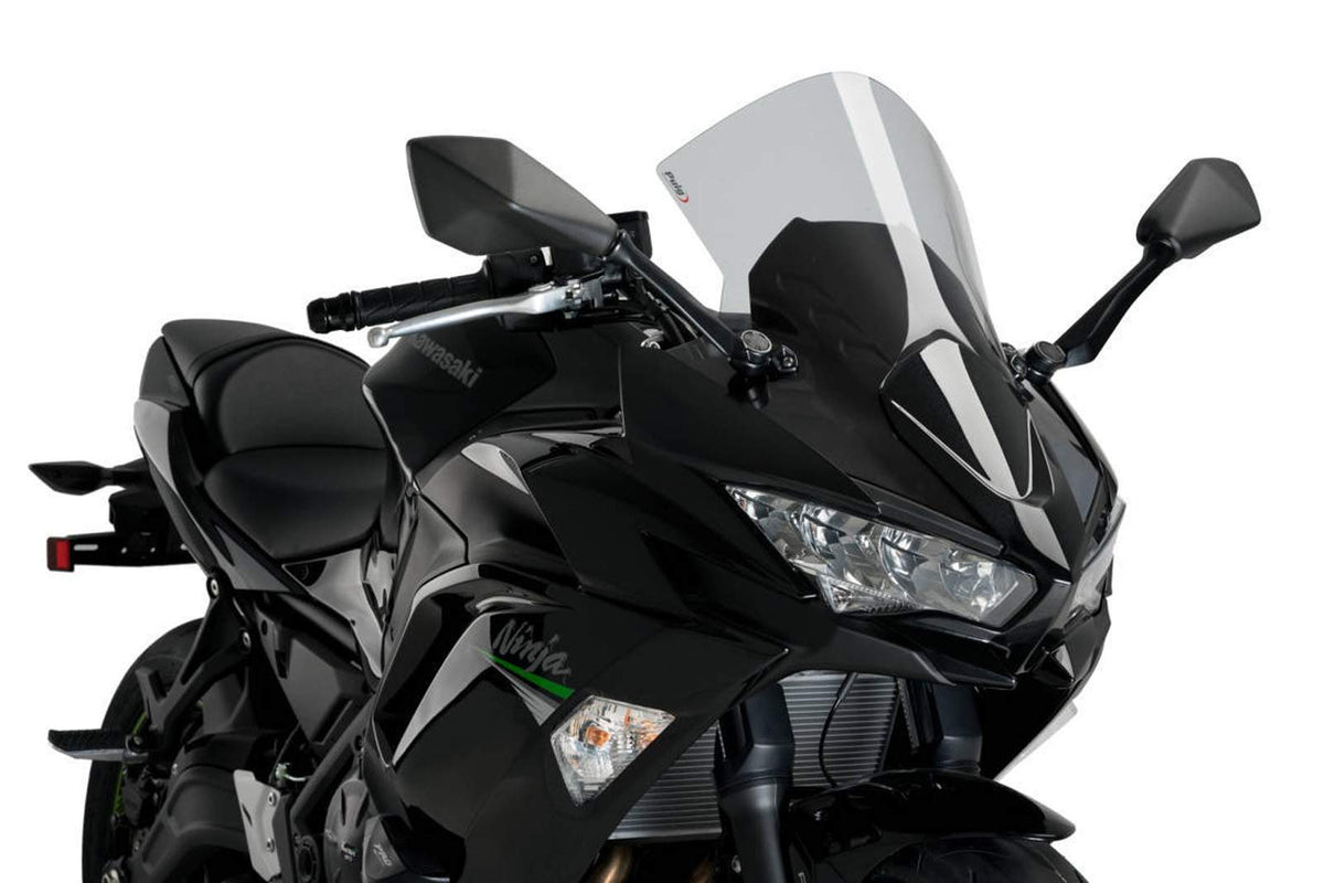PUIG CUPOLINO R-RACER PER KAWASAKI NINJA 650 20-25 FUME CHIARO