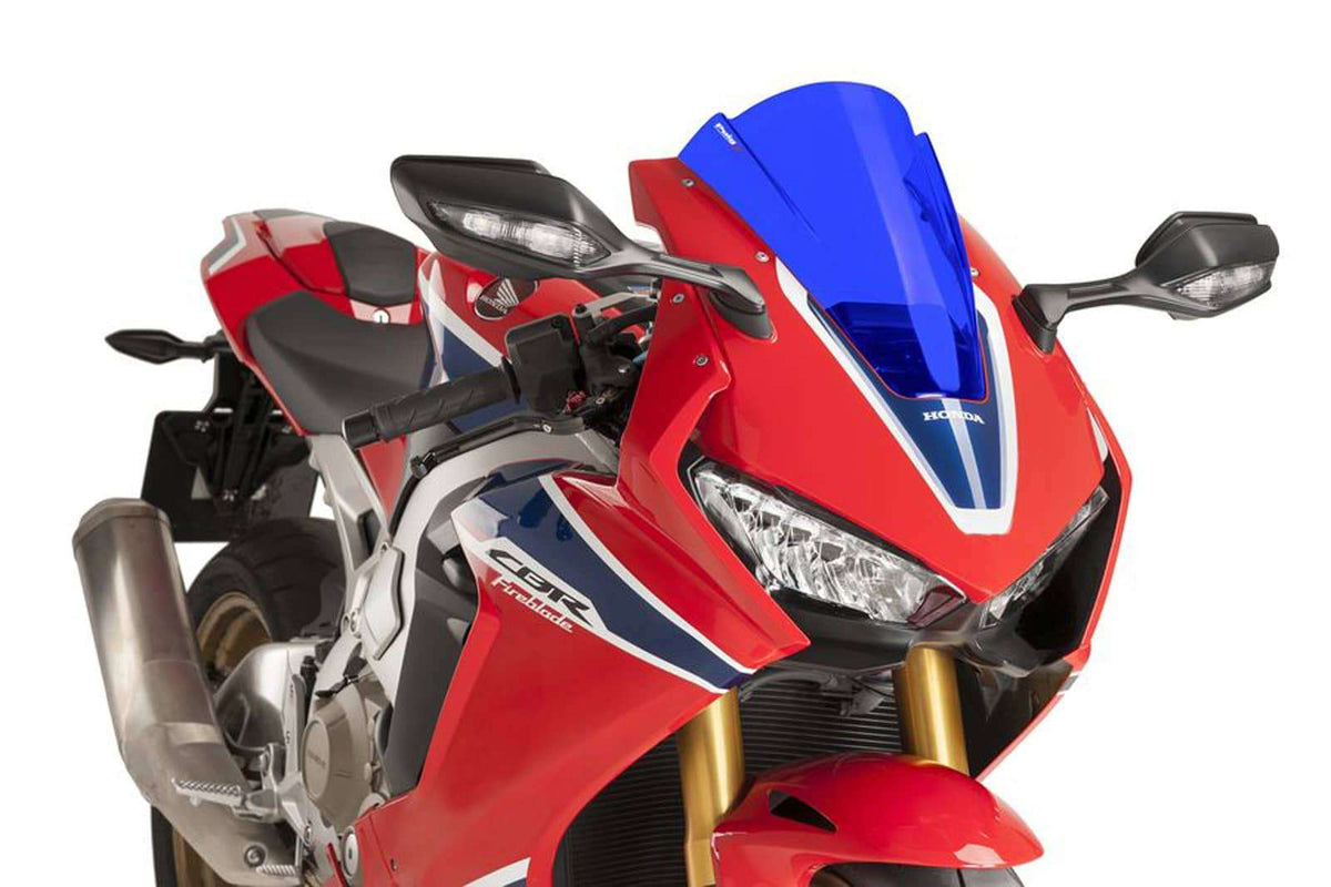 PUIG CUPOLINO Z-RACING PER HONDA CBR1000RR SP2 FIREBLADE 17-19 BLU