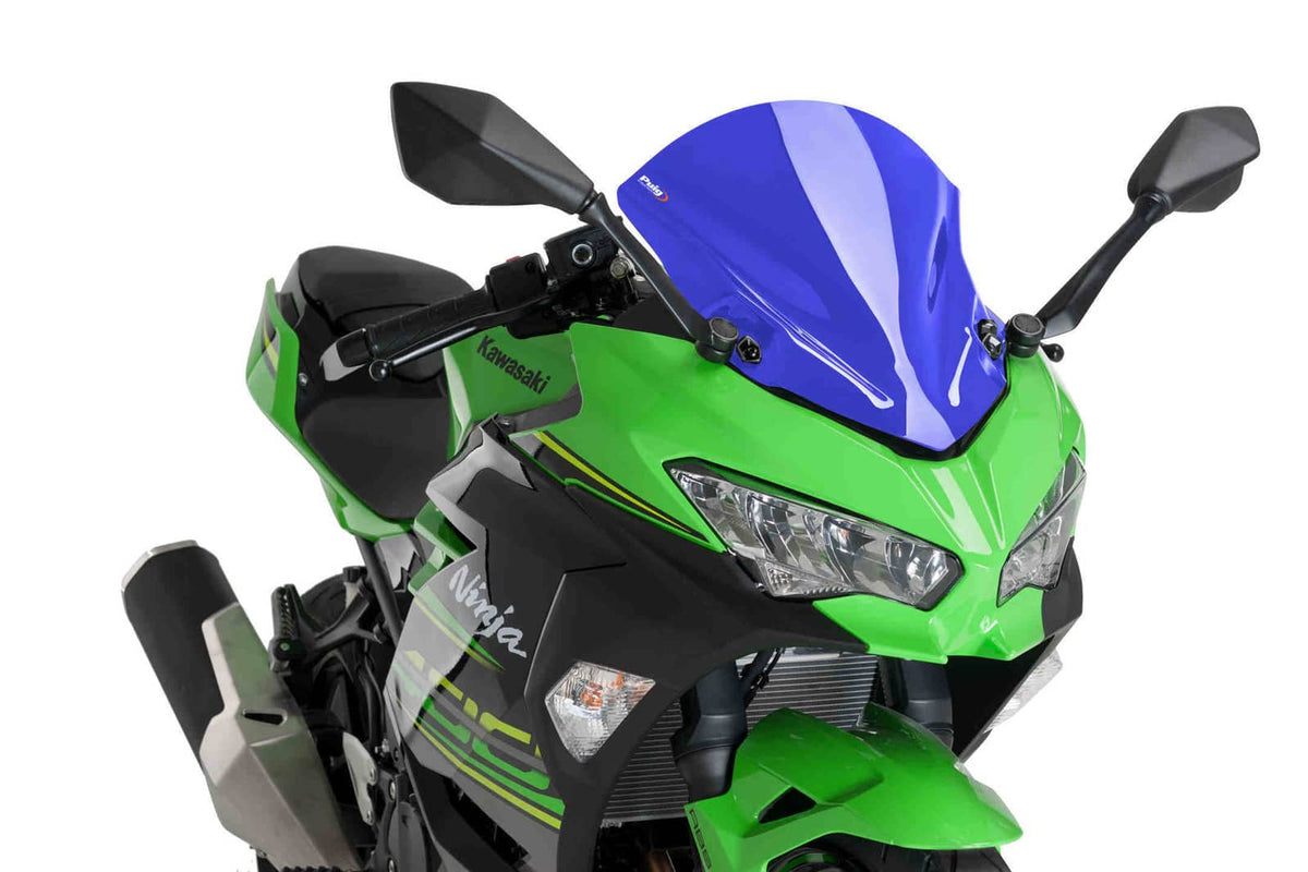 PUIG CUPOLINO Z-RACING PER KAWASAKI NINJA 7 HYBRID 24-25 BLU