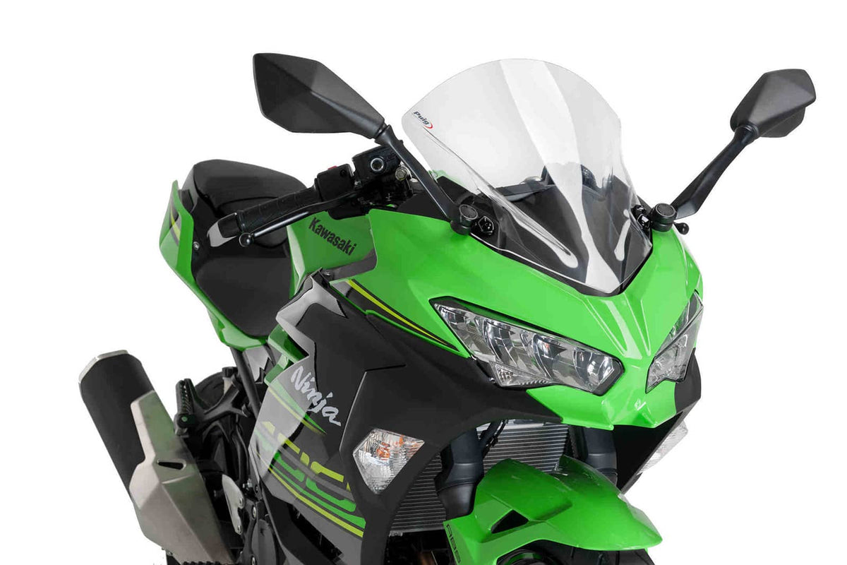 PUIG CUPOLINO Z-RACING PER KAWASAKI NINJA E-1 24-25 TRASPARENTE.