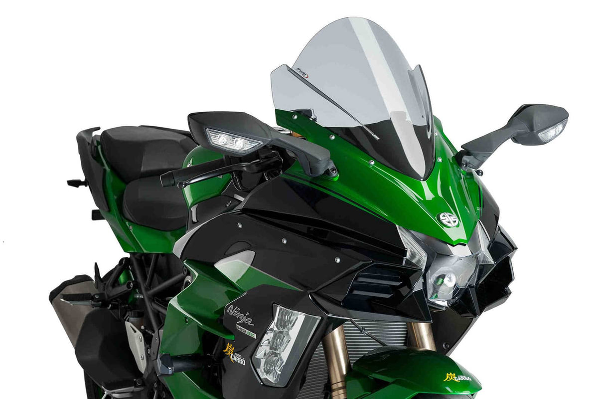 PUIG CUPOLINO Z-RACING PER KAWASAKI NINJA H2 SX 20-21 FUME CHIARO