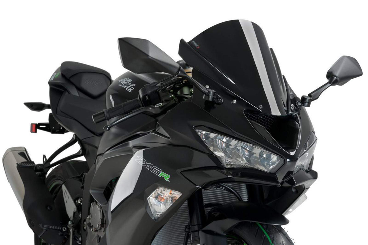 PUIG CUPOLINO Z-RACING PER KAWASAKI ZX-10R 08-10 NERO