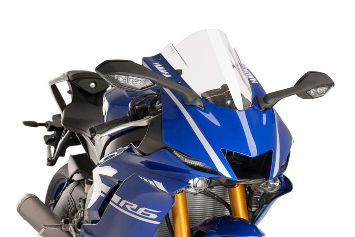 PUIG CUPOLINO Z-RACING PER YAMAHA YZF-R6 RACE 22-24 TRASPARENTE