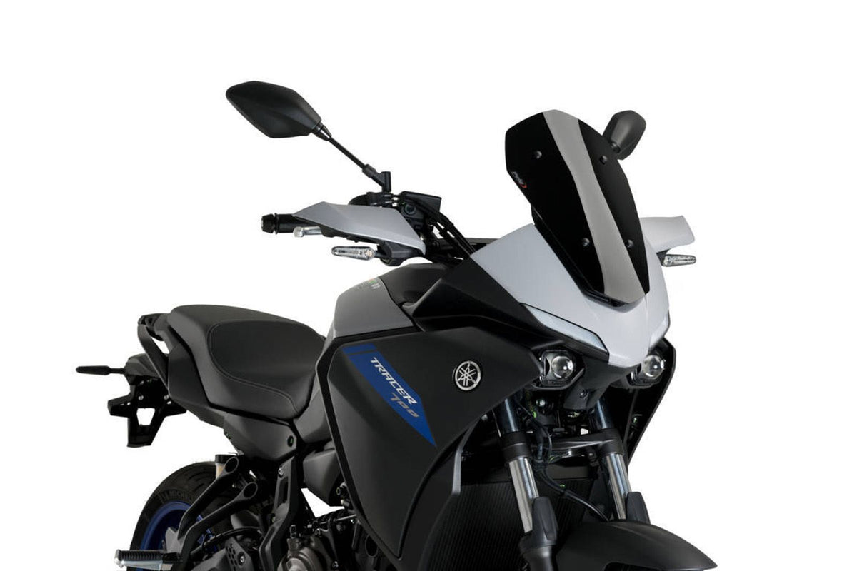 PUIG CUPOLINO SPORT PER YAMAHA TRACER 7 21-24 NERO