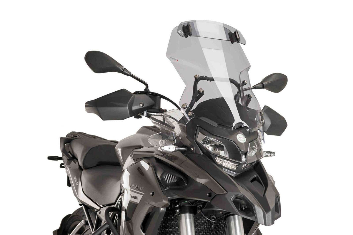 PUIG CUPOLINO TOURING-VISIERA PER BENELLI TRK 502 X 18-20 FUME CHIARO