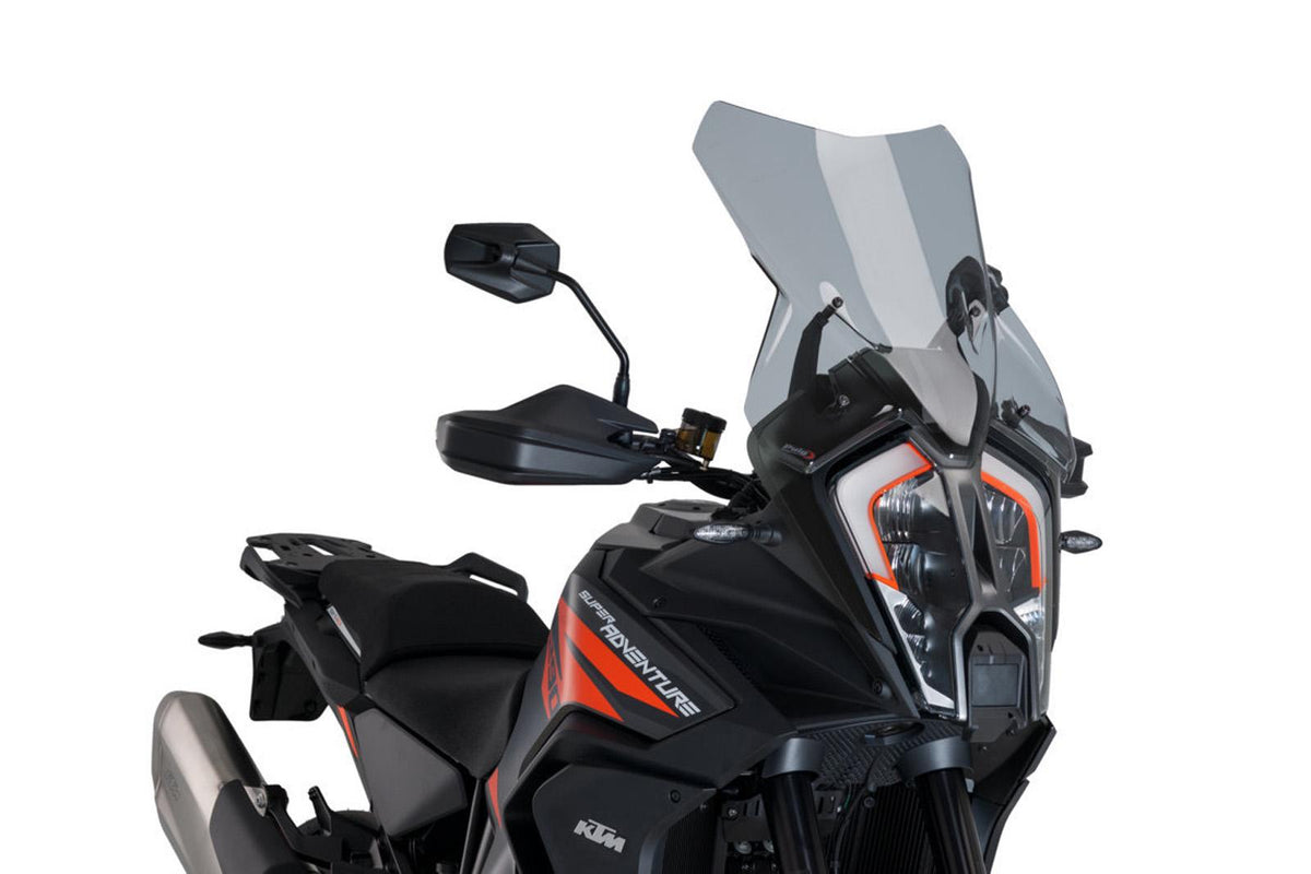 PUIG CUPOLINO TOURING PLUS PER KTM SUPER ADVENTURE 1290 R 24-25 FUME CHIARO