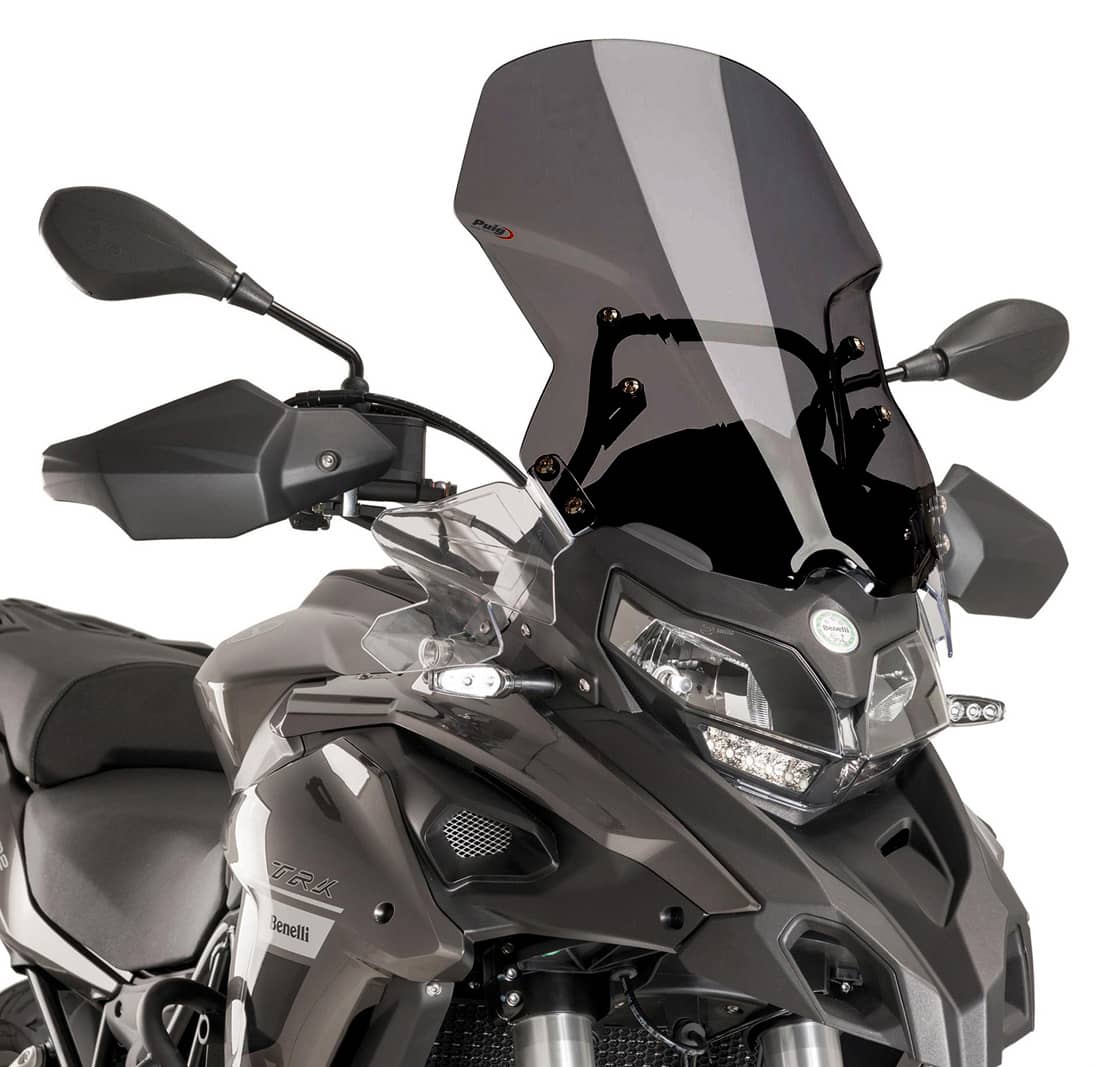 PUIG CUPOLINO TOURING PER QJ SRT 700 X ON ROAD 23-25 FUME SCURO
