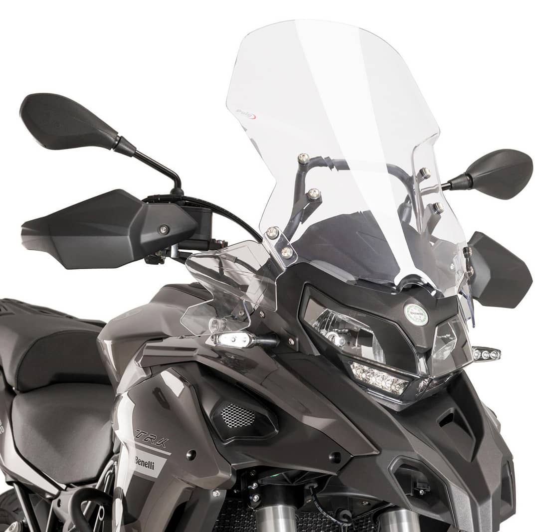 PUIG CUPOLINO TOURING PER QJ SRT 550 X TRAIL 23-24 TRASPARENTE