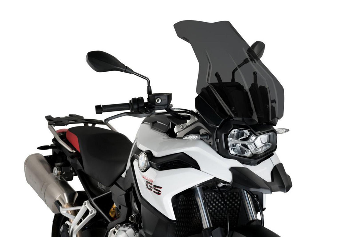 PUIG CUPOLINO TOURING PLUS PER BMW F850 GS ADVENTURE 19-23 FUME SCURO-CUP. SPORT OEM