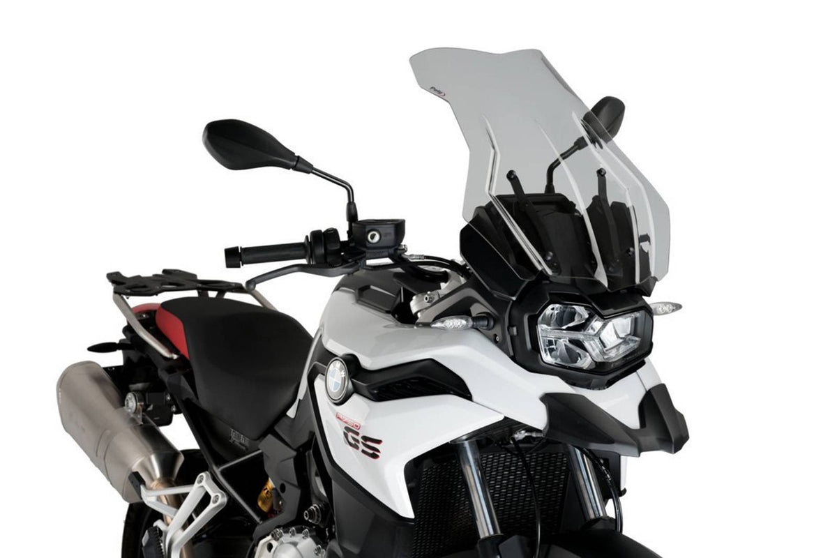 PUIG CUPOLINO TOURING PLUS PER BMW F850 GS ADVENTURE 19-23 FUME CHIARO-CUP. SPORT OEM