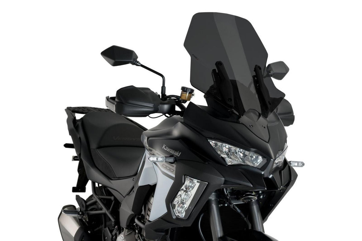 PUIG CUPOLINO TOURING PER KAWASAKI VERSYS 1000 SE 22-24 FUME SCURO