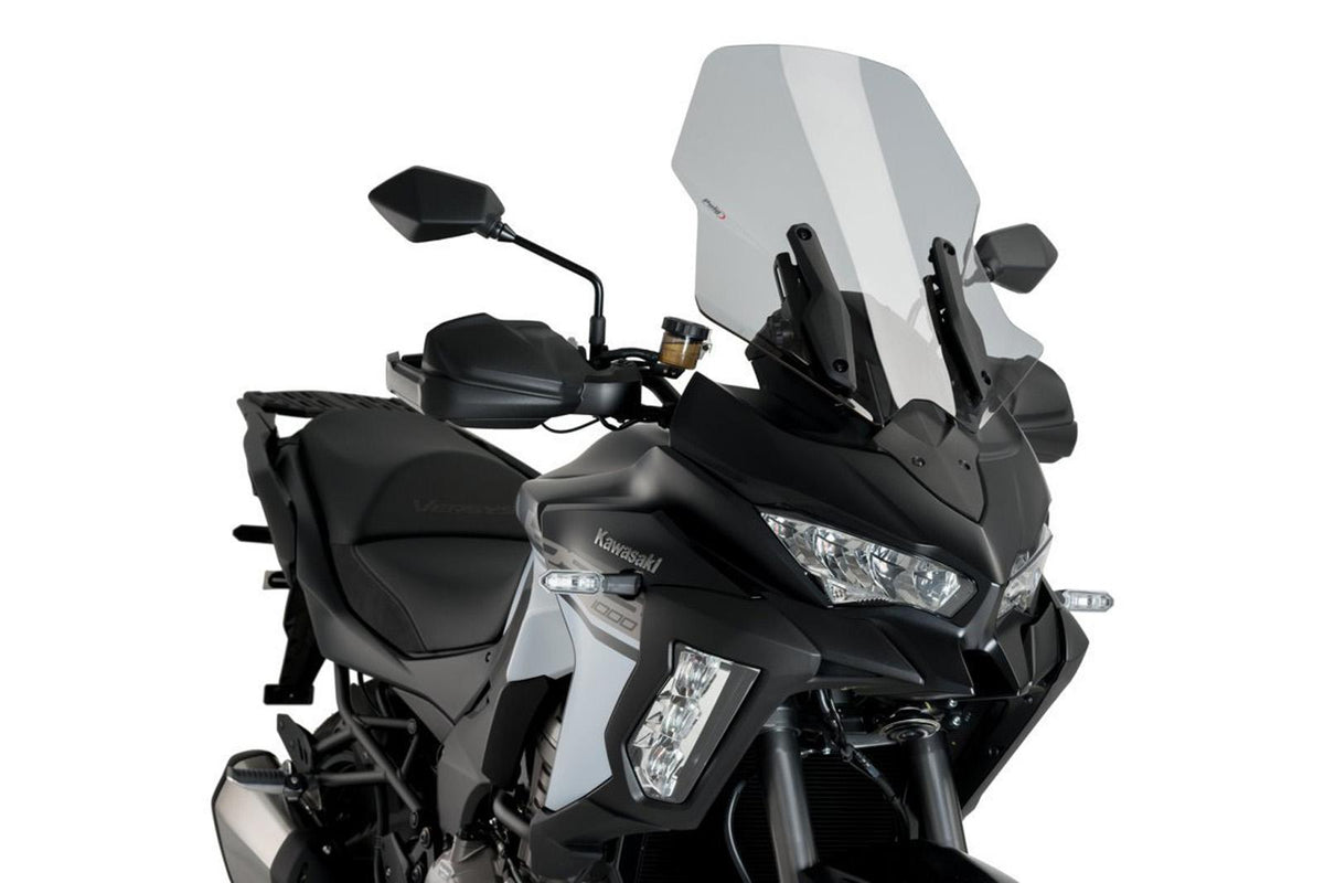 PUIG CUPOLINO TOURING PER KAWASAKI VERSYS 1000 SE 19-20 FUME CHIARO