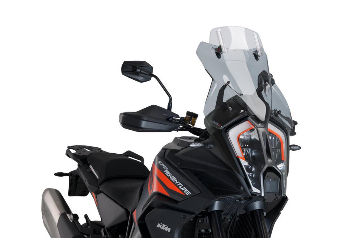 PUIG CUPOLINO TOURING-VISIERA PER KTM 1290 R SUPER ADVENTURE 24-25 FUME CHIARO