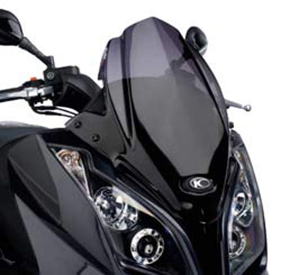 PUIG CUPOLINO V-TECH LINE SPORT PER KYMCO X-TOWN 125 17-20 FUME SCURO