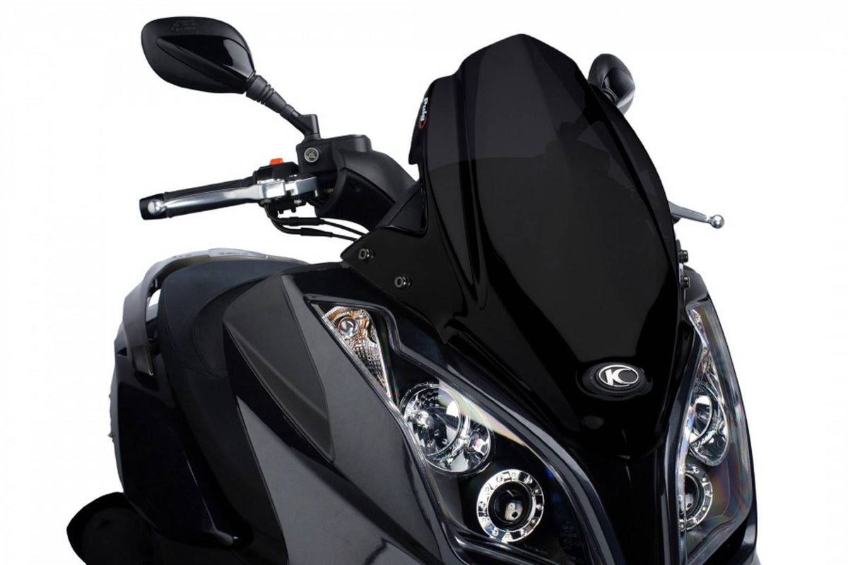 PUIG CUPOLINO V-TECH LINE SPORT PER KYMCO SUPERDINK 125i 09-14 NERO