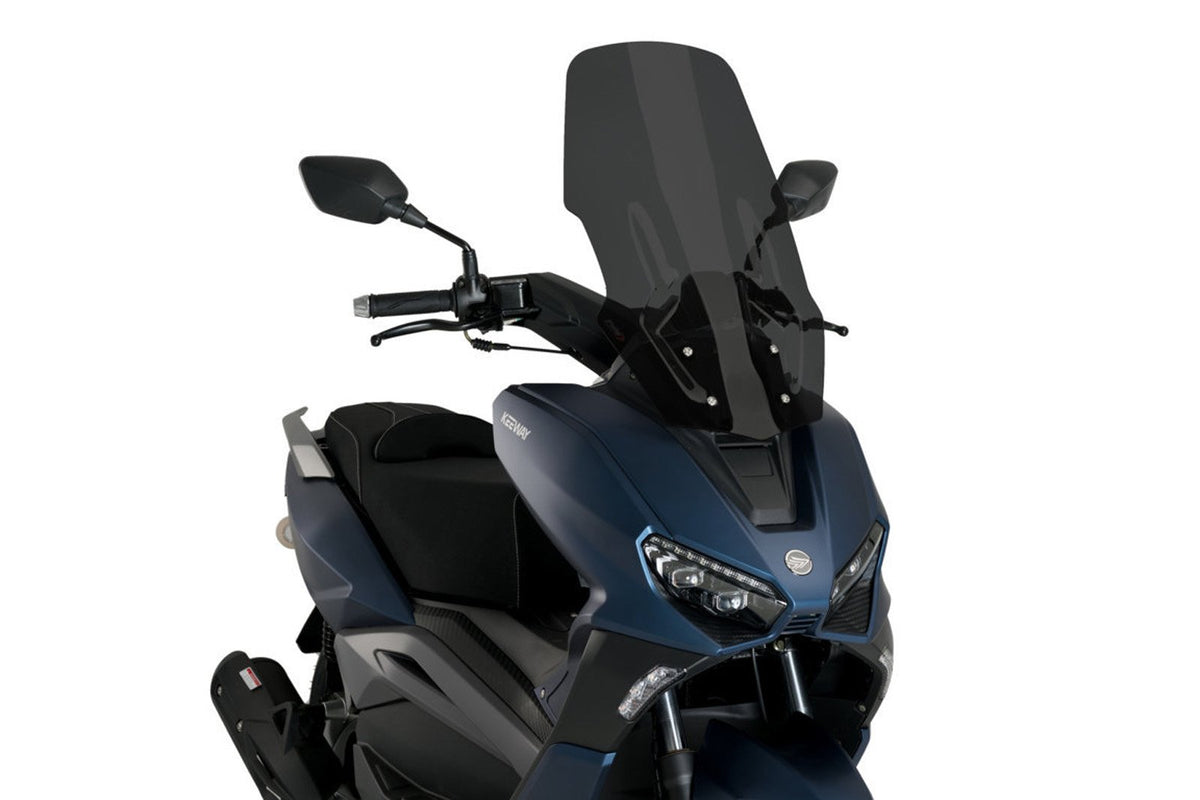 PUIG CUPOLINO V-TECH LINE TOURING PER KEEWAY VIESTE 125 21-25 FUME SCURO