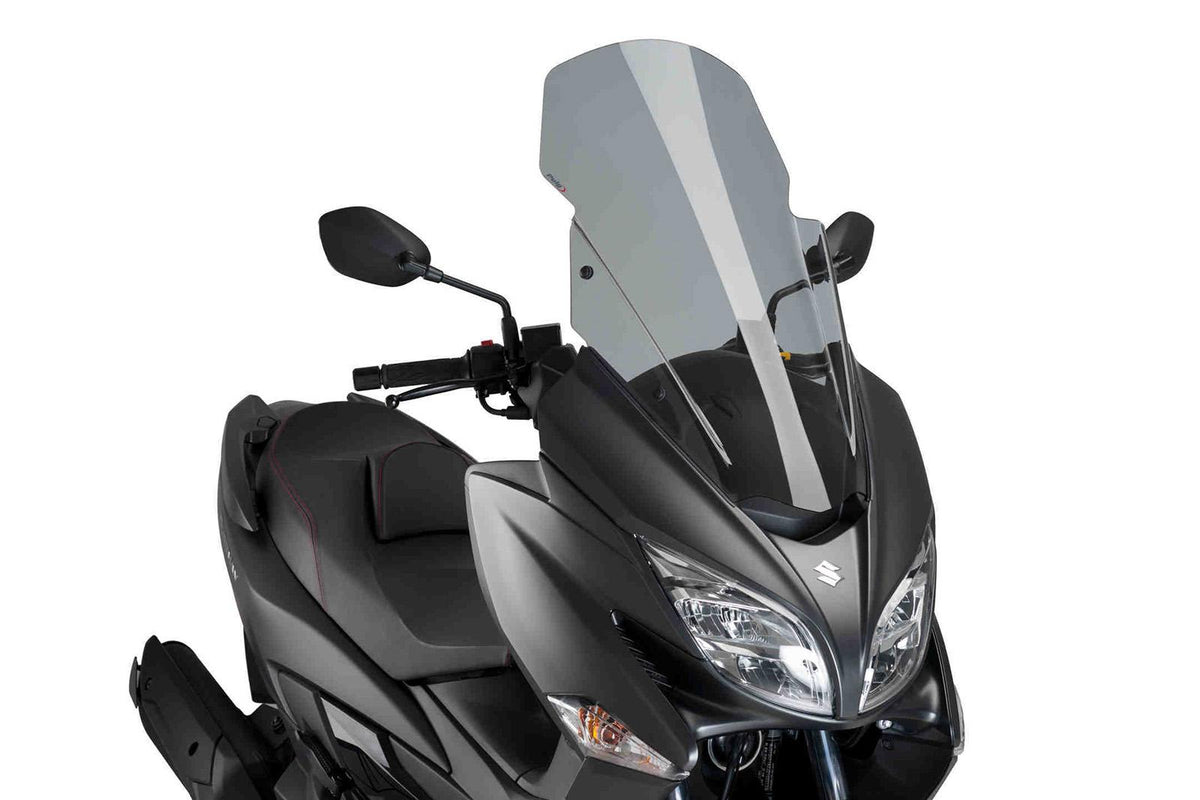 PUIG CUPOLINO V-TECH LINE TOURING PER SUZUKI BURGMAN 400 22-23 FUME CHIARO