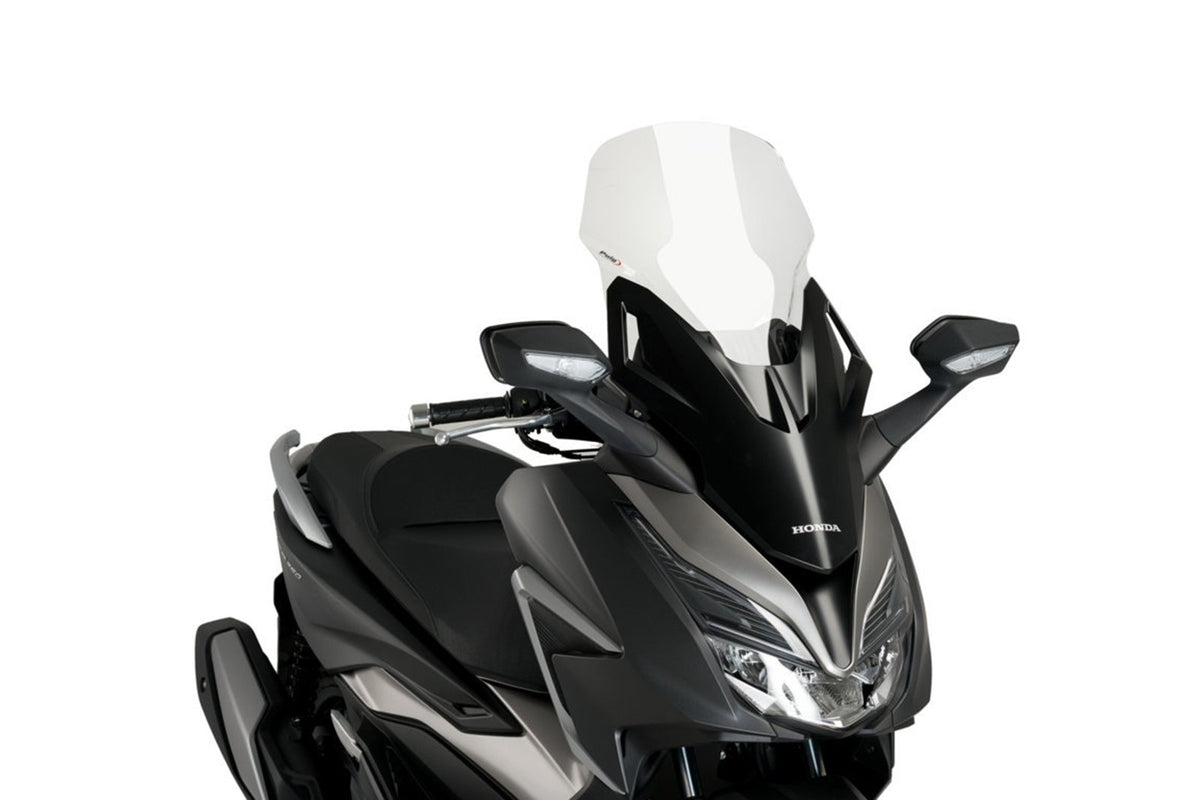 PUIG CUPOLINO V-TECH LINE TOURING PER HONDA FORZA 350 2025 TRASPARENTE