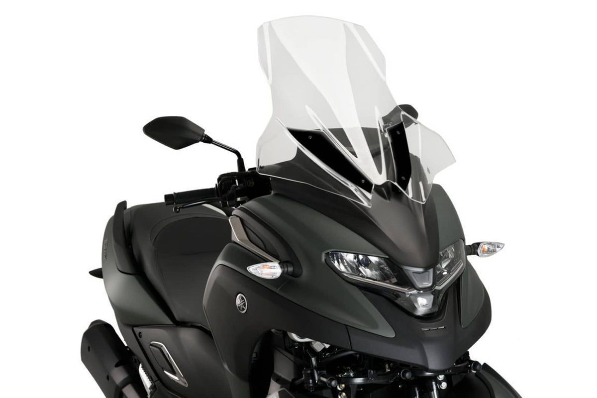 PUIG CUPOLINO V-TECH LINE TOURING PER YAMAHA TRICITY 300 20-25 FUME CHIARO