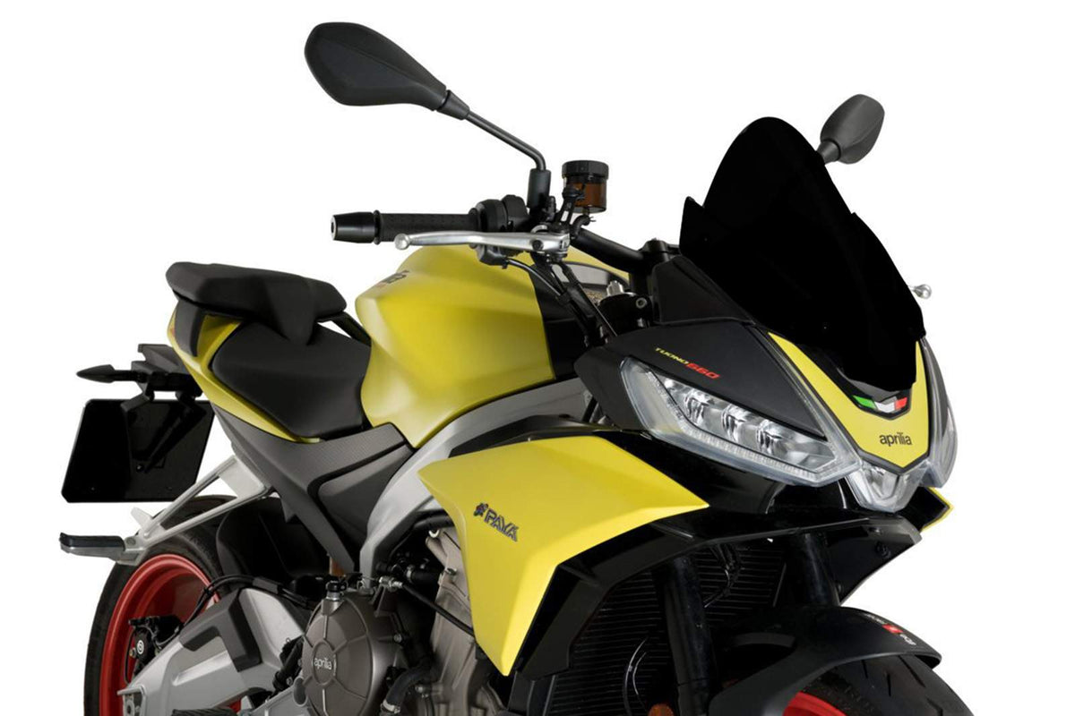 PUIG CUPOLINO Z-RACING PER APRILIA TUONO 660 21-25 NERO