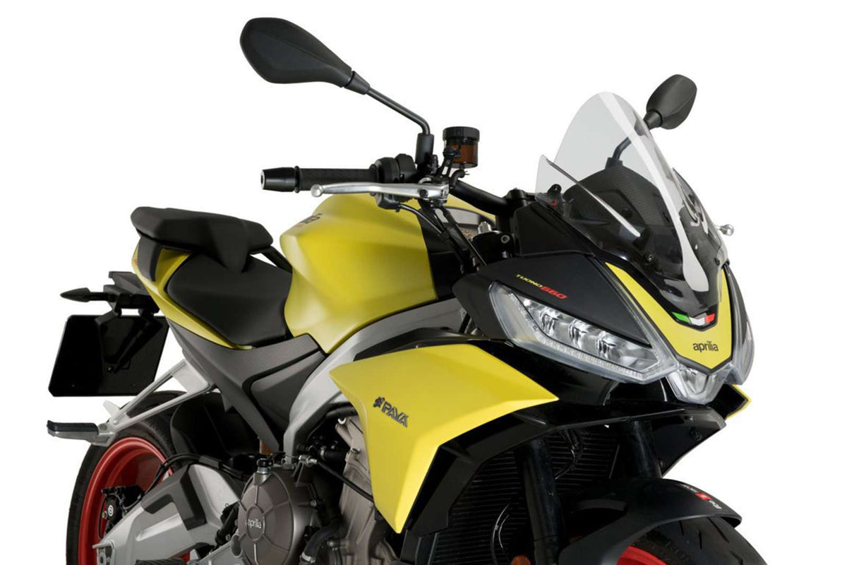 PUIG CUPOLINO Z-RACING PER APRILIA TUONO 660 FACTORY 22-25 TRASPARENTE