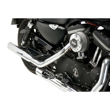 CUSTOM ACCES PEDANE POGGIAPIEDI MOD. DELTA PER KAWASAKI VULCAN S 21-25 NERO