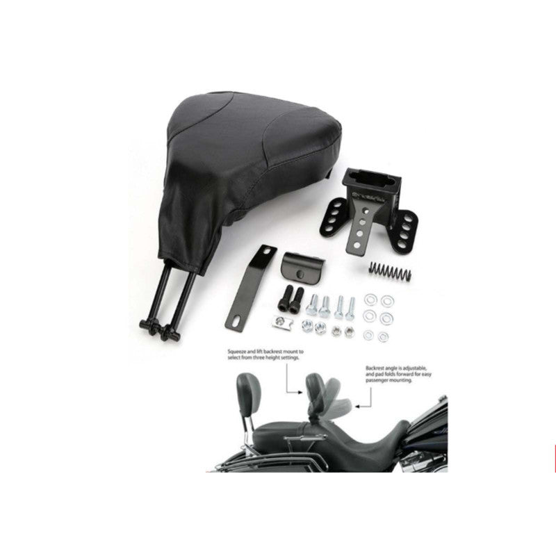 CUSTOM ACCES SCHIENALINO SOLO TOURING PER HARLEY D. TOURING STREET GLIDE FLHX 06-23 NERO