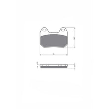 DELTA PASTIGLIA FRENO SINT. KXR MONTA SU BMW R 1200 CL 02-04-OFFERTA