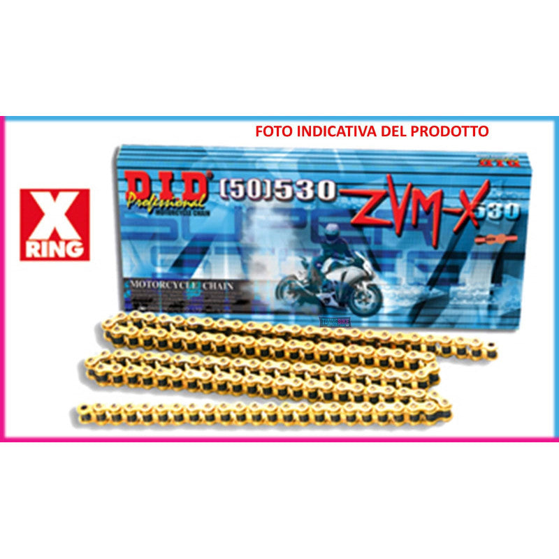 DID CATENA 530ZVMX PER HONDA CB A Super Four ABS 1300 03-04 G/G 114 MAGLIE