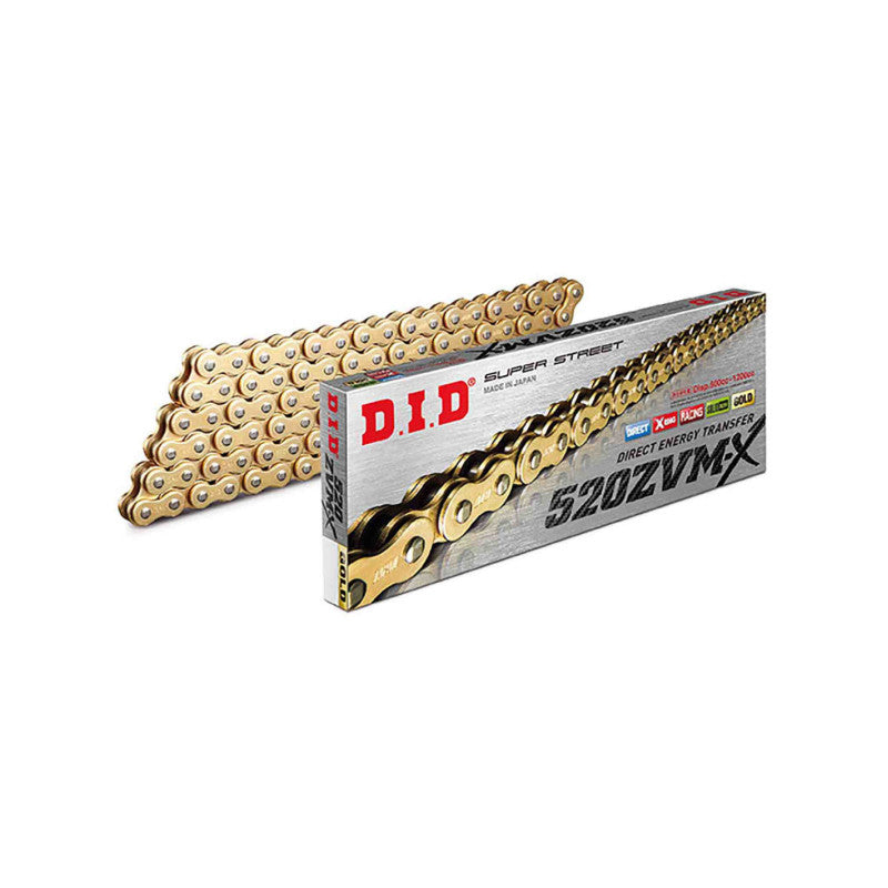 DID CATENA S 520ZVMX M106-R PER DUCATI 937 MONSTER ABS 2024 ORO/ORO