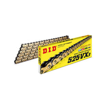 DID CATENA S 525VX3 M116-R PER BENELLI 752 S 21-24 ORO/NERO