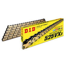 DID CATENA S 525VX3 M120-R PER SUZUKI 650 DL V-STROM XT ABS 15/16 ORO/NERO