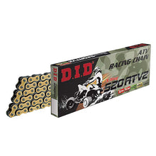 DID CATENA S+2 520ATV M98-C PER HONDA 450 TRX R SPORTRAX 06/09 ORO/NERO