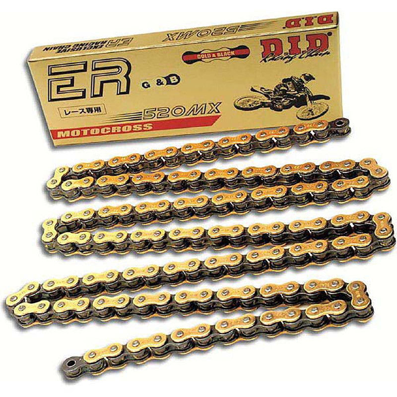 DID CATENA S+2 520MX M120-C PER KTM 525 SX 4T 03/06 ORO/NERO